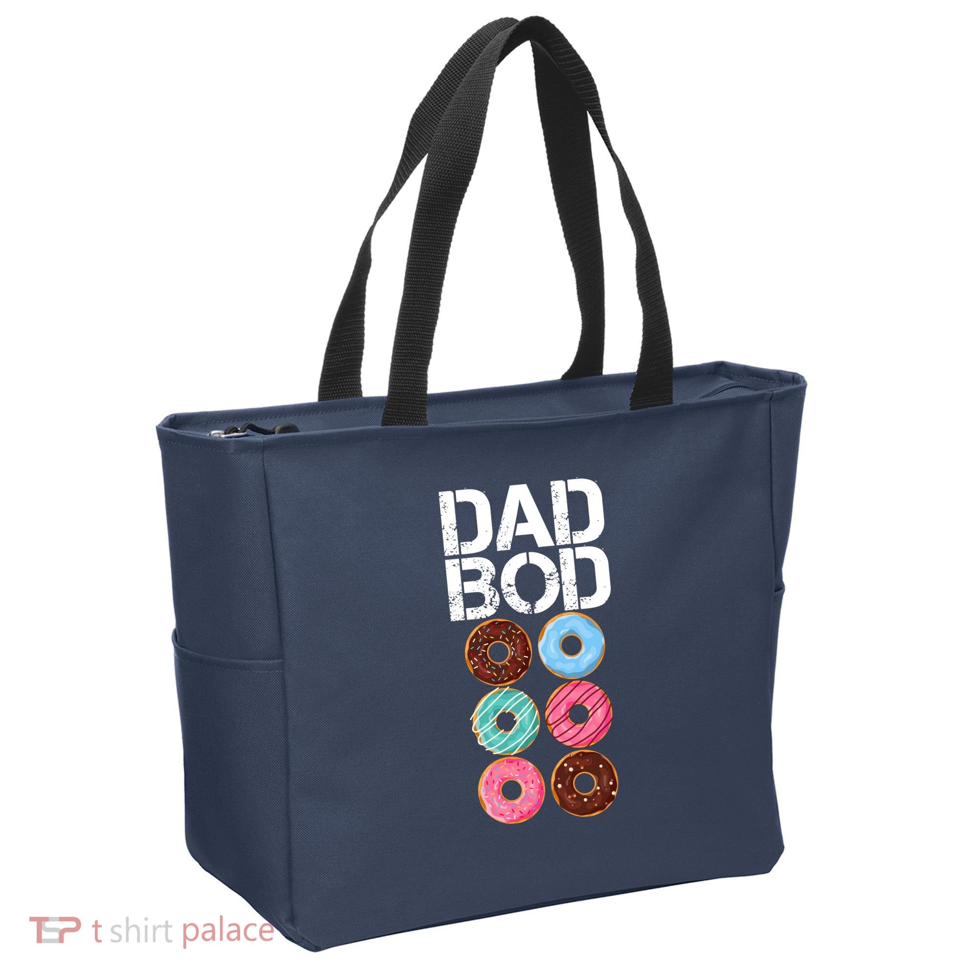 Dad Bod Donut Six Pack Tote Bag