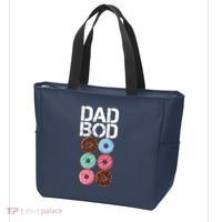 Dad Bod Donut Six Pack Tote Bag thumb 3