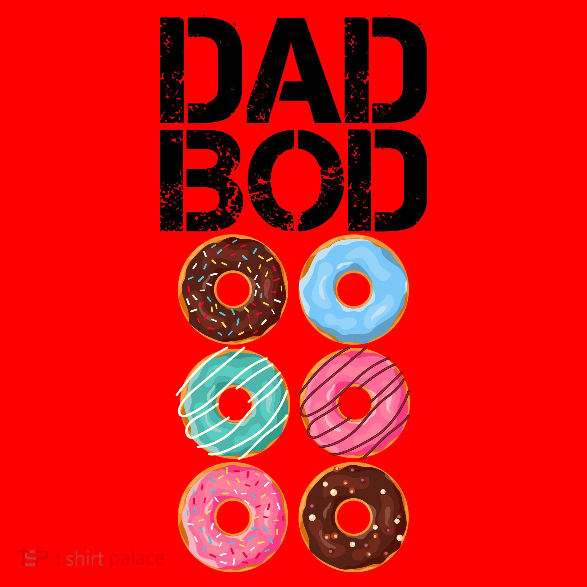Dad Bod Donut Six Pack Santa Hat