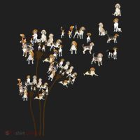 Dandelions Beagle Dog Women's Sweatshirt thumb 2