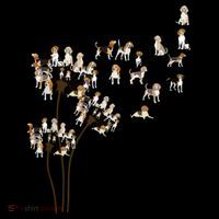 Dandelions Beagle Dog Toddler Hoodie thumb 2