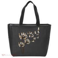 Dandelions Beagle Dog Tote Bag thumb 0