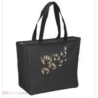 Dandelions Beagle Dog Tote Bag thumb 2