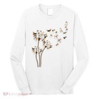 Dandelions Beagle Dog Long Sleeve Shirt thumb 0