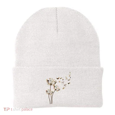 Dandelions Beagle Dog Beanie