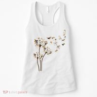 Dandelions Beagle Dog Women's Tank Top thumb 0