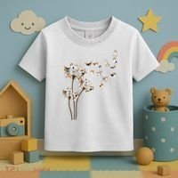 Dandelions Beagle Dog Toddler T-Shirt thumb 3