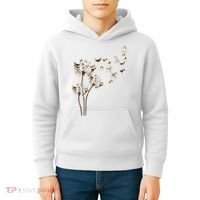 Dandelions Beagle Dog Kids Hoodie thumb 4