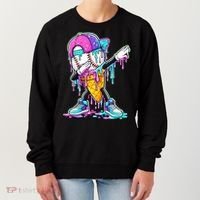 Dripping Baseball Drip Ice Cream Sport Women's Sweatshirt thumb 0