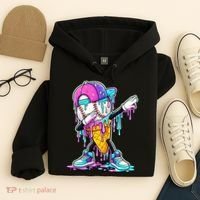 Dripping Baseball Drip Ice Cream Sport Hoodie thumb 4