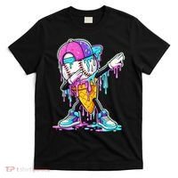 Dripping Baseball Drip Ice Cream Sport T-Shirt thumb 0