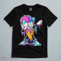 Dripping Baseball Drip Ice Cream Sport T-Shirt thumb 5