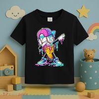Dripping Baseball Drip Ice Cream Sport Toddler T-Shirt thumb 3