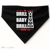 Drill Baby Drill Trump 24 Drill Baby Drill Trump 24 Donald Trump USA-Made Doggie Bandana thumb 0