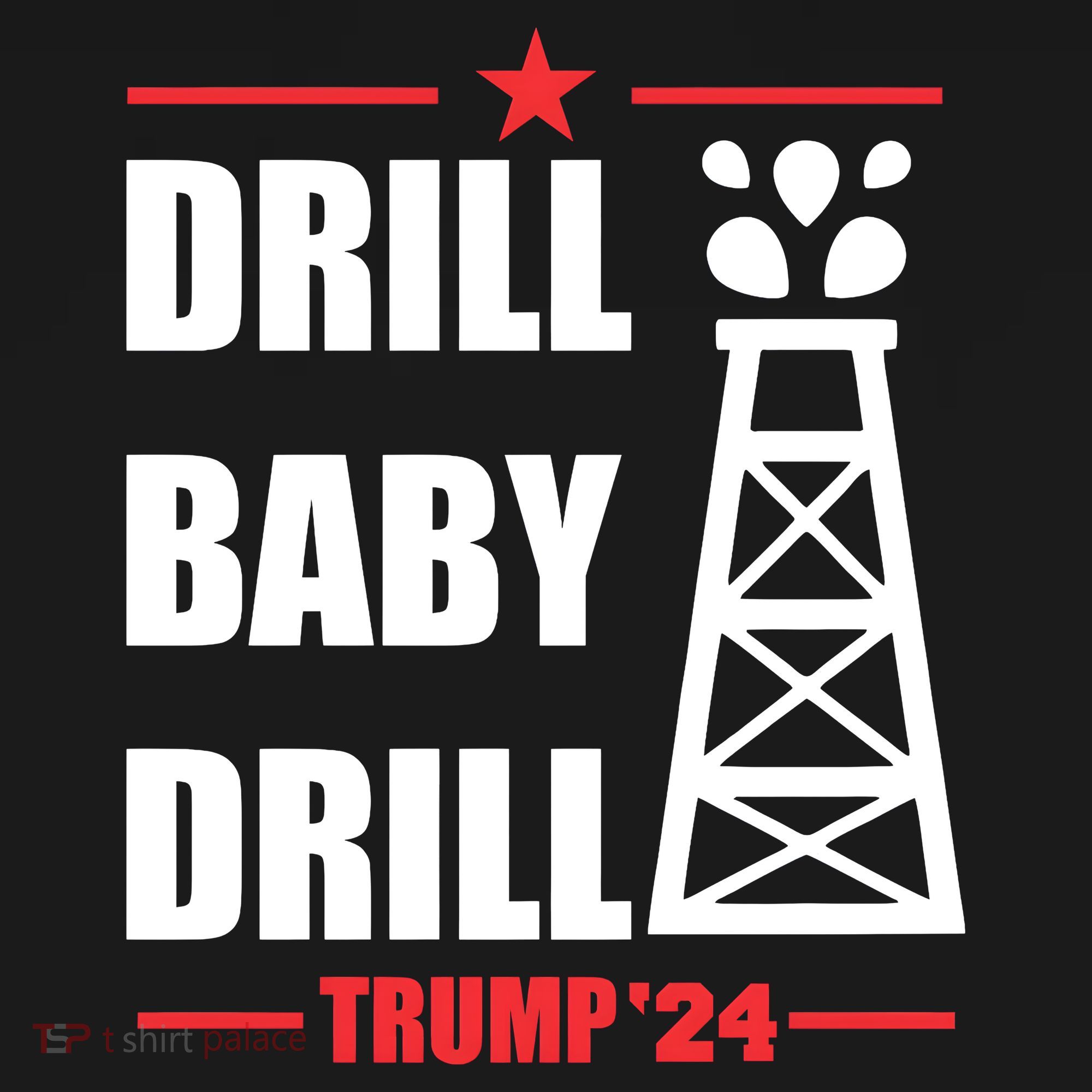 Drill Baby Drill Trump 24 Drill Baby Drill Trump 24 Donald Trump Women's Hoodie