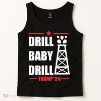 Drill Baby Drill Trump 24 Drill Baby Drill Trump 24 Donald Trump Tank Top thumb 2