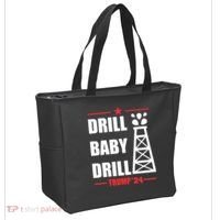 Drill Baby Drill Trump 24 Drill Baby Drill Trump 24 Donald Trump Tote Bag thumb 2