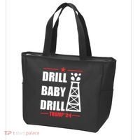 Drill Baby Drill Trump 24 Drill Baby Drill Trump 24 Donald Trump Tote Bag thumb 3
