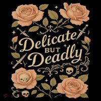 Delicate But Deadly Coquette Skullcore Aesthetic Women's Hoodie thumb 2