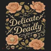 Delicate But Deadly Coquette Skullcore Aesthetic Hat thumb 2