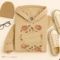 Delicate But Deadly Coquette Skullcore Aesthetic Hoodie thumb 4