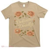Delicate But Deadly Coquette Skullcore Aesthetic T-Shirt thumb 0