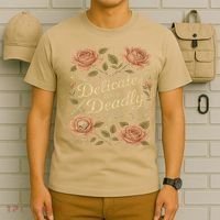Delicate But Deadly Coquette Skullcore Aesthetic T-Shirt thumb 6
