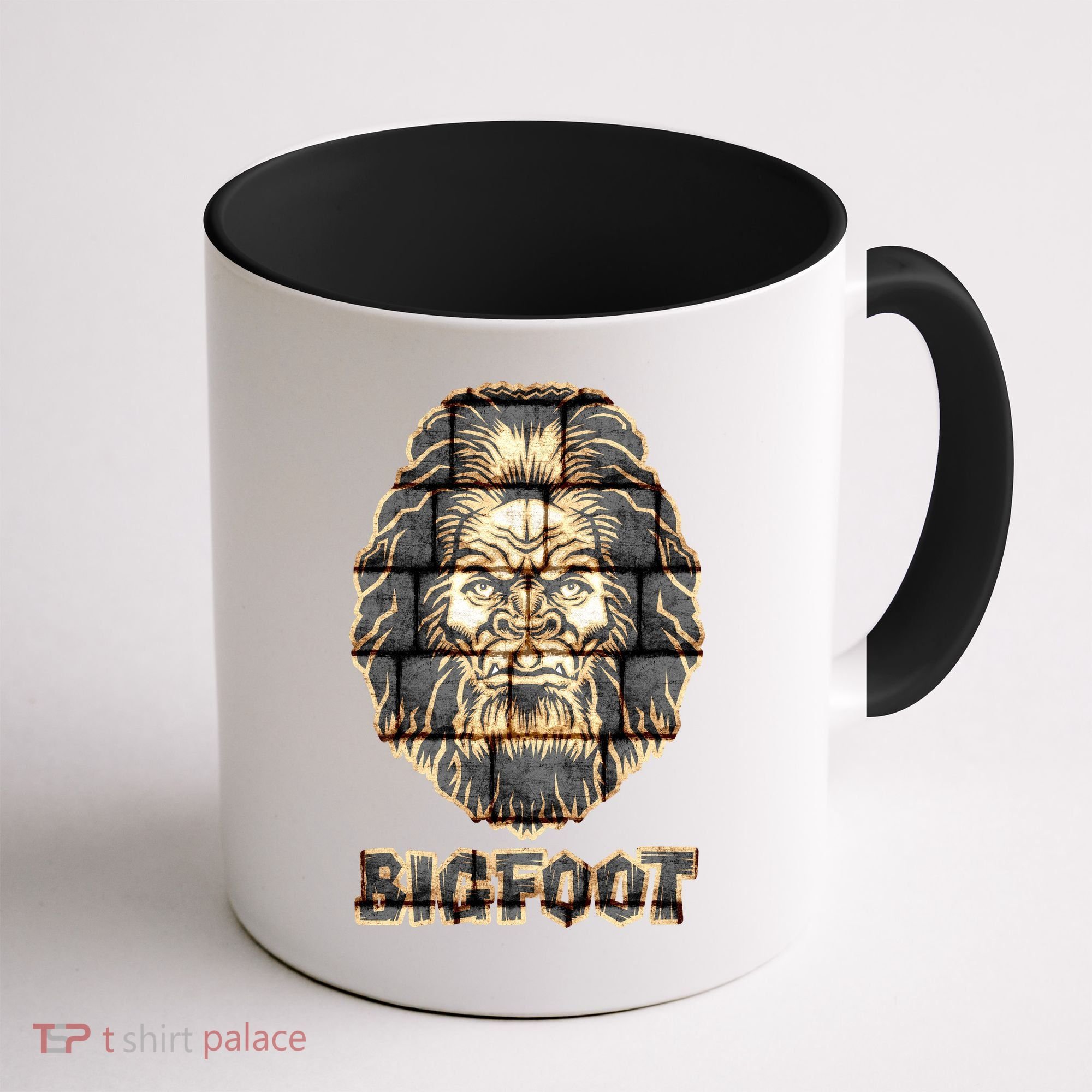 Distressed Bigfoot Coffee Mug
