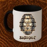 Distressed Bigfoot Coffee Mug thumb 2