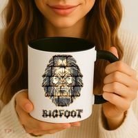 Distressed Bigfoot Coffee Mug thumb 3