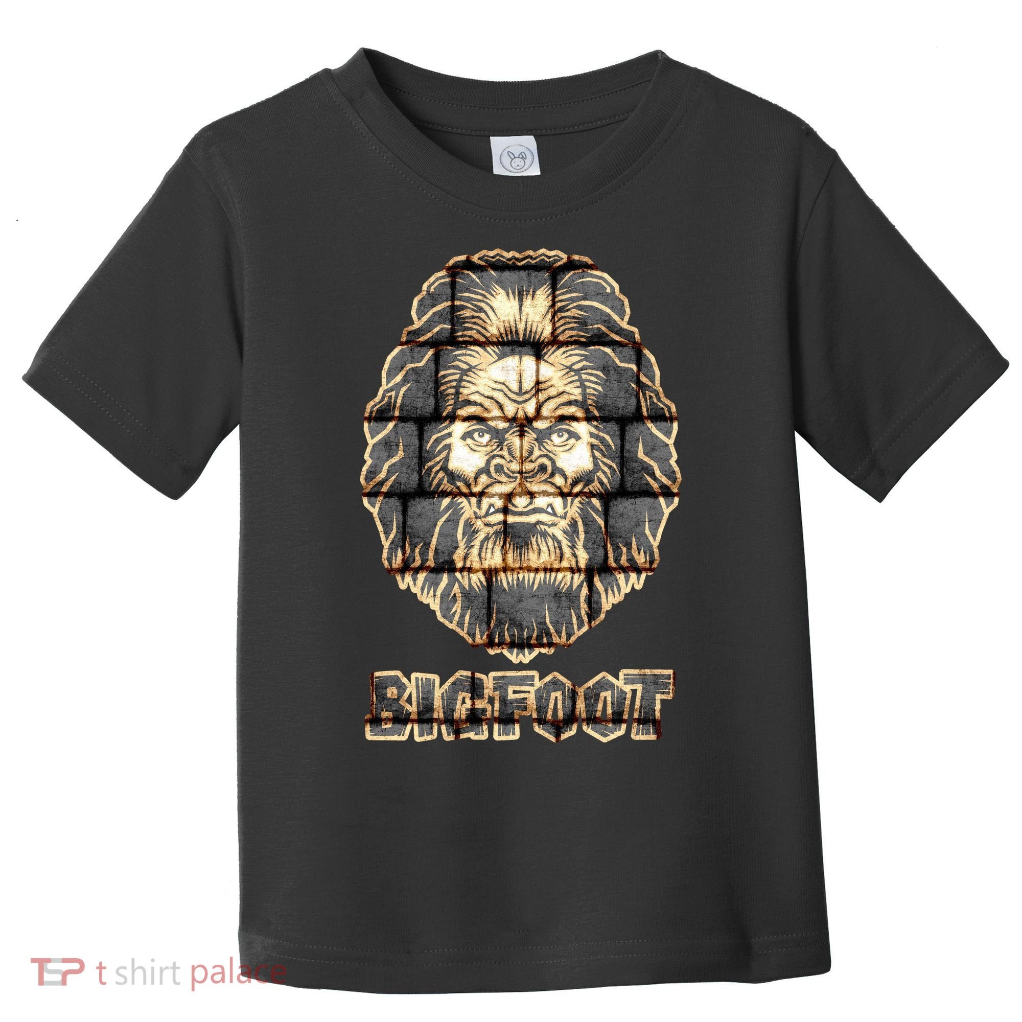 Distressed Bigfoot Toddler T-Shirt