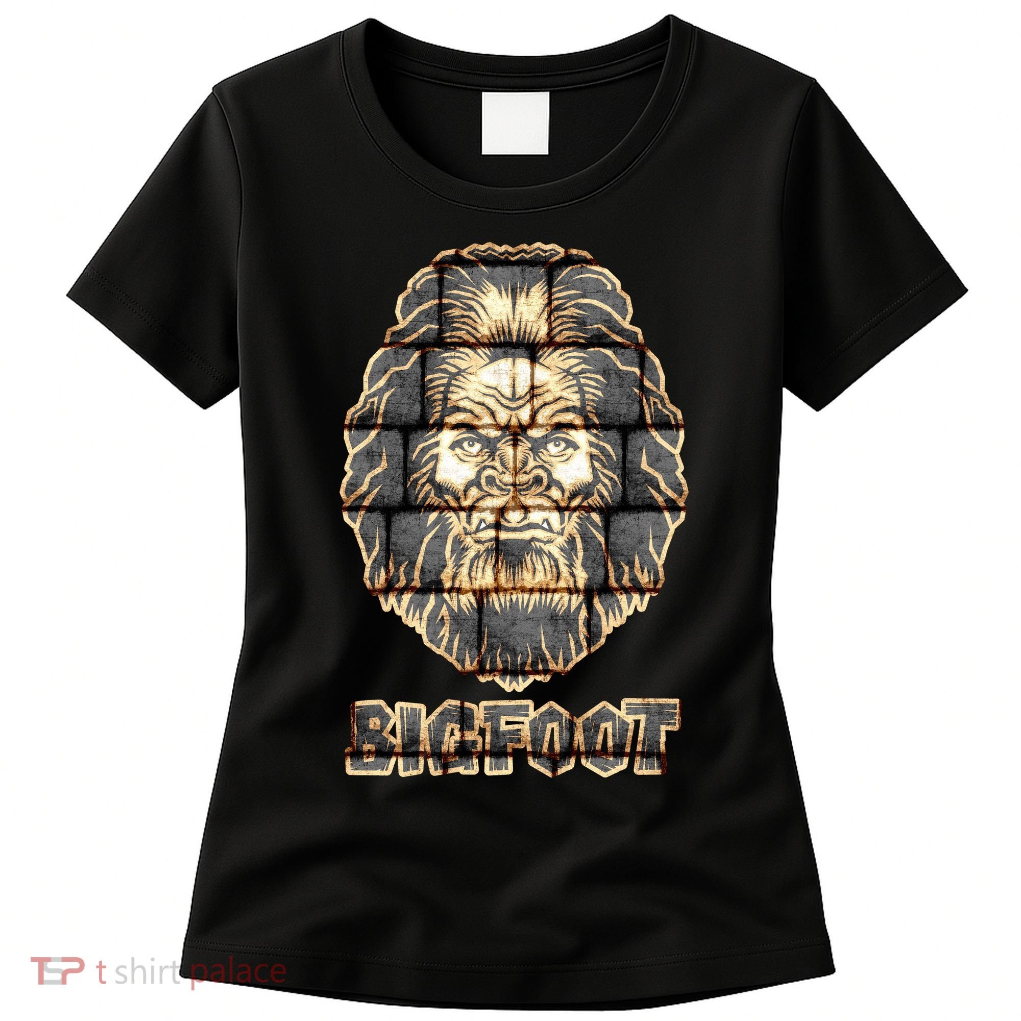 Distressed Bigfoot Women's T-Shirt