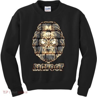 Distressed Bigfoot Kids Sweatshirt