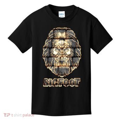 Distressed Bigfoot Kids T-Shirt