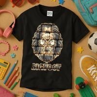 Distressed Bigfoot Kids T-Shirt thumb 3
