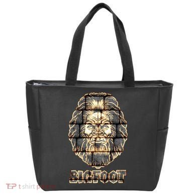 Distressed Bigfoot Tote Bag