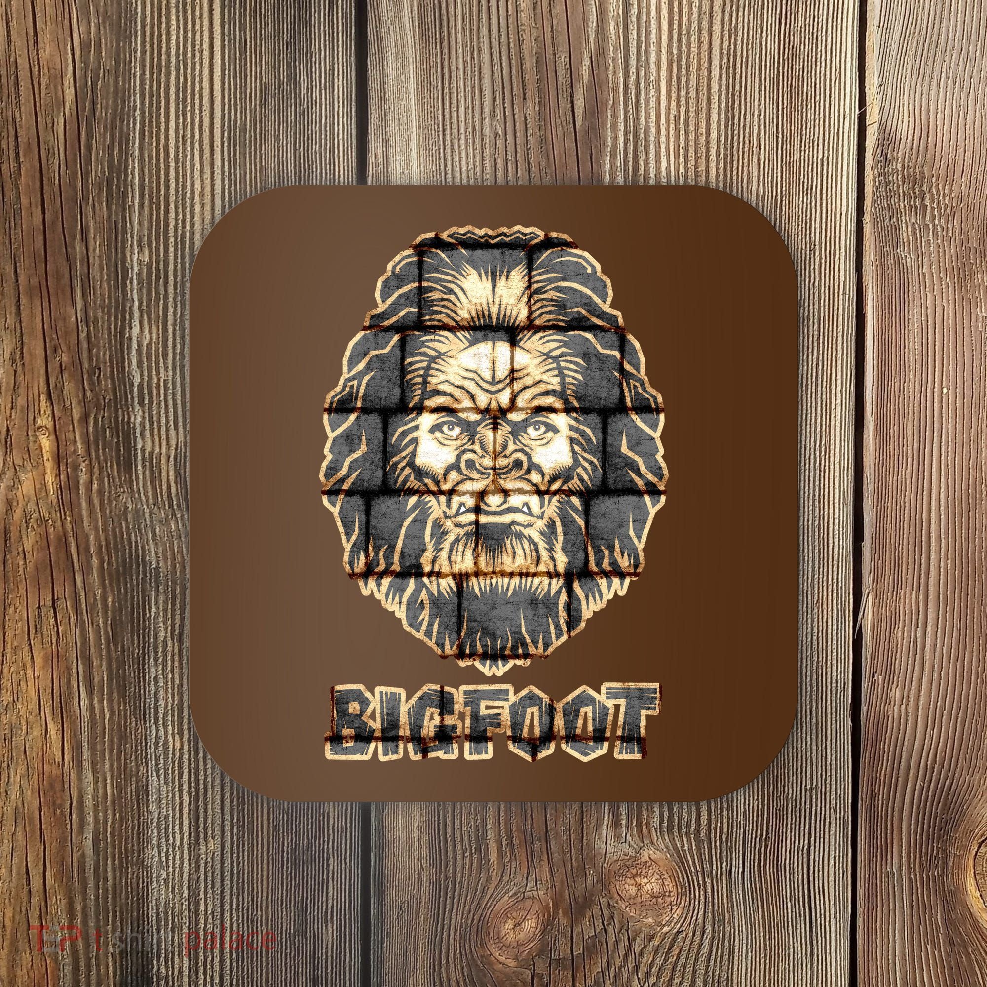 Distressed Bigfoot Coaster
