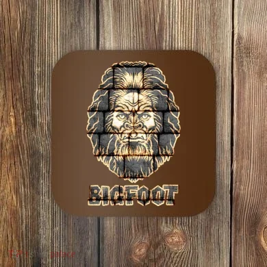 Distressed Bigfoot Coaster