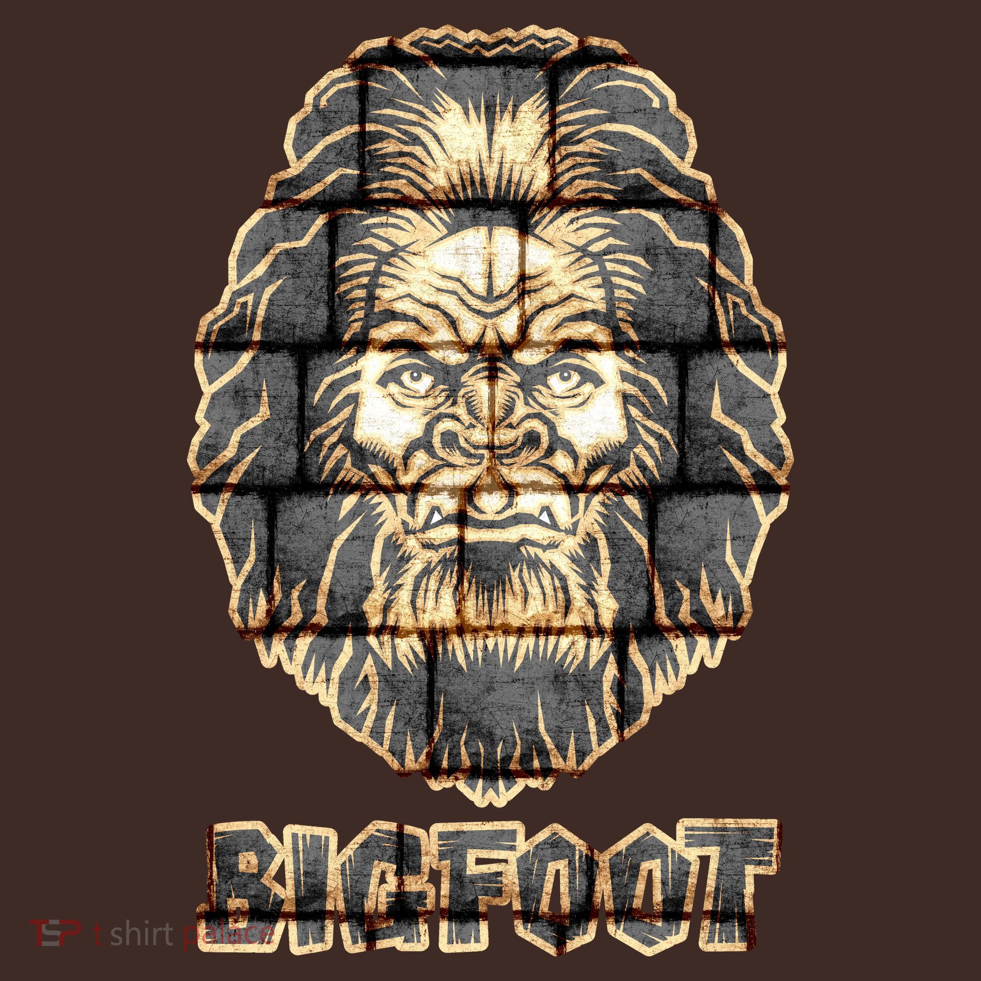 Distressed Bigfoot Mousepad