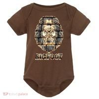 Distressed Bigfoot Baby Bodysuit thumb 0
