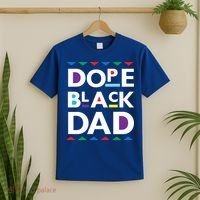 Dope Black Dad Meaningful Gift Black History Gift Dope Black Father Gift T-Shirt thumb 2