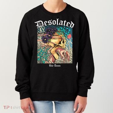 Desolated Bite Down Artwork Women's Sweatshirt