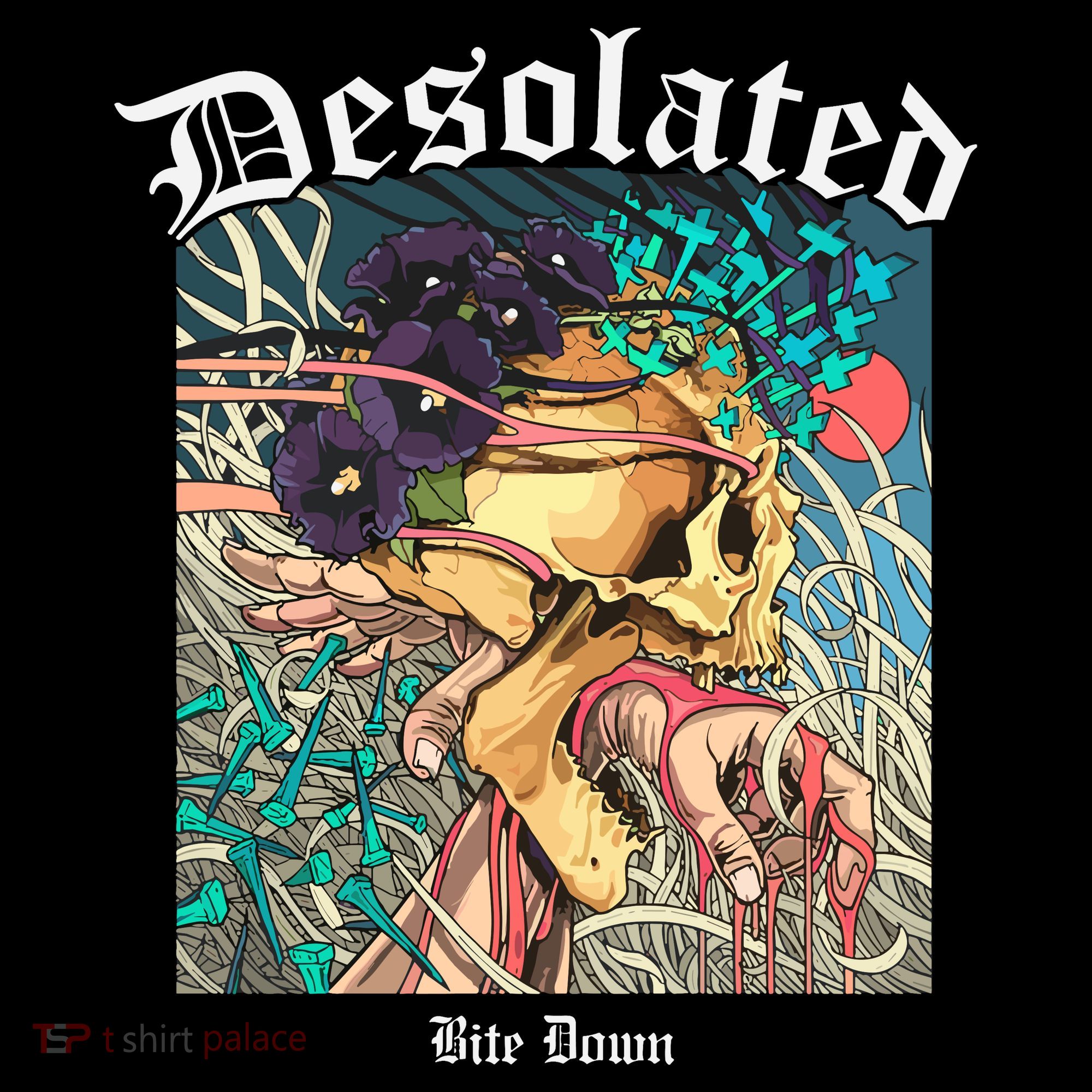 Desolated Bite Down Artwork Long Sleeve Shirt