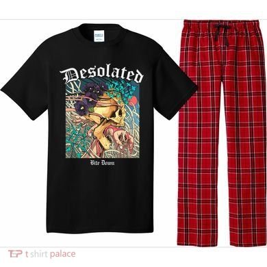 Desolated Bite Down Artwork Pajama Set