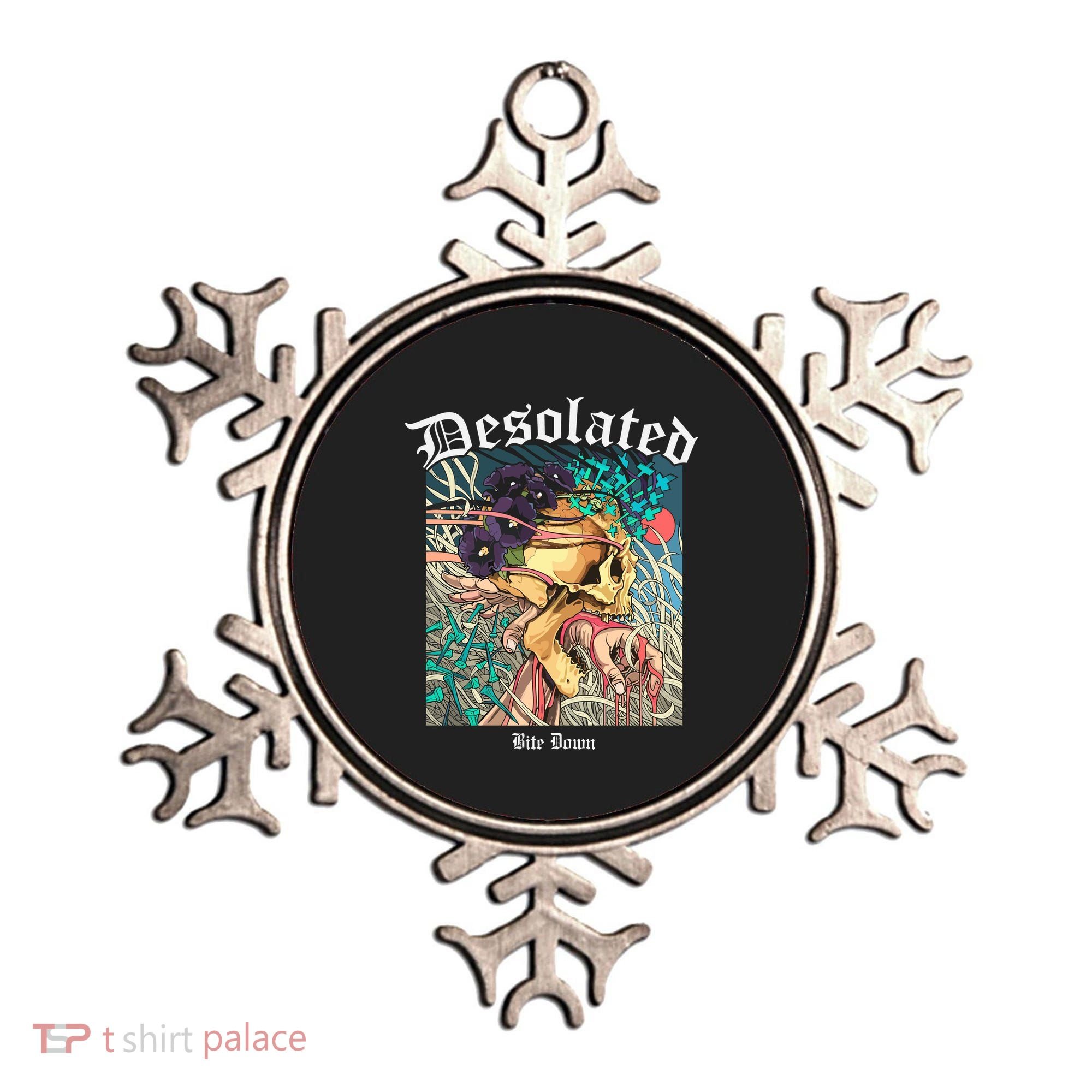 Desolated Bite Down Artwork Ornament