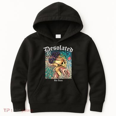 Desolated Bite Down Artwork Kids Hoodie