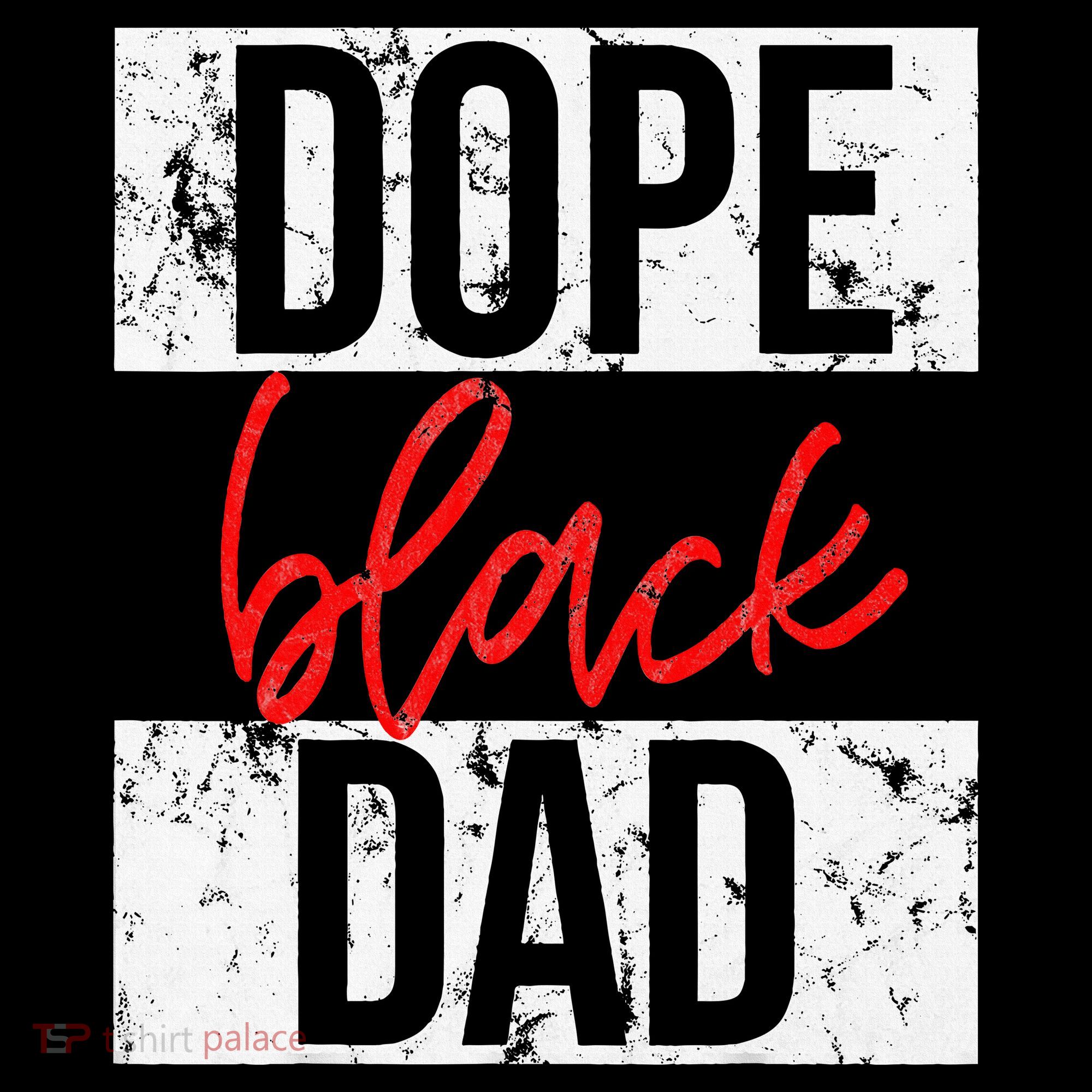 Dope Black Dad Doggie Tank