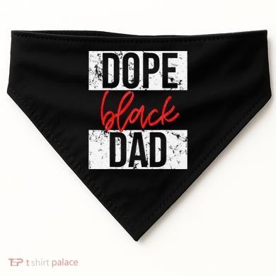 Dope Black Dad USA-Made Doggie Bandana