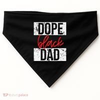 Dope Black Dad USA-Made Doggie Bandana thumb 0