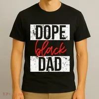 Dope Black Dad T-Shirt thumb 3